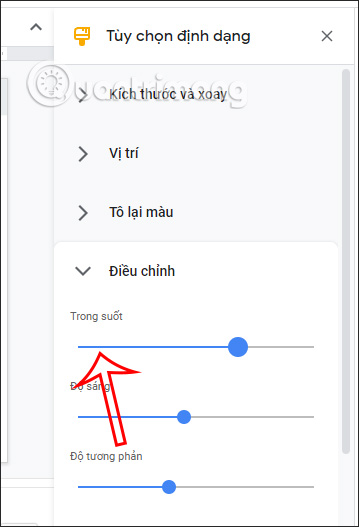 Cách tạo ảnh trong suốt trên Google Slides - Ảnh minh hoạ 4