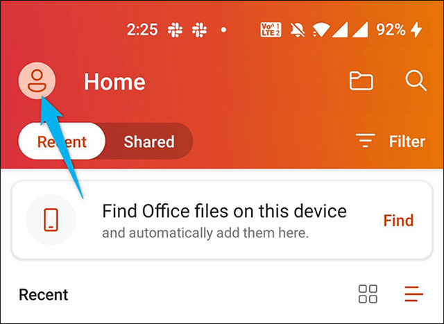 Cách bật dark mode trong Microsoft Office trên Android