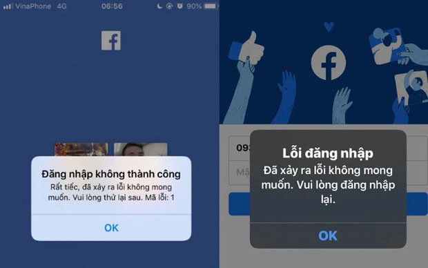 Facebook, Instagram, WhatsApp và Messenger đều không thể truy cập