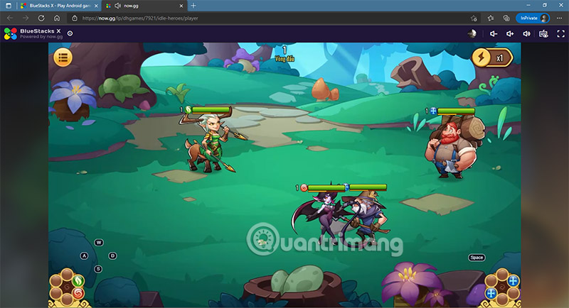 chơi game ios trên web