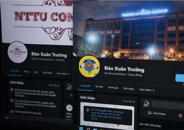 Hàng loạt fanpage trường đại học bị đổi tên thành Đào Xuân Trường