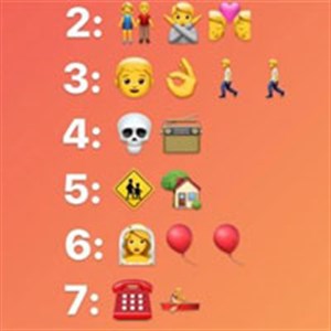 Thử thách nhìn emoji đoán tên bài hát, mời tham gia