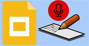 Cách nhập văn bản bằng giọng nói trong Google Slides