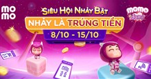 Cách chơi MoMo Jump săn tiền mặt và quà khủng