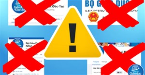 Phát hiện nhiều trang Facebook mạo danh Bộ Giáo dục và Đào tạo