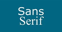 “Serif” và “Sans Serif” có nghĩa là gì?