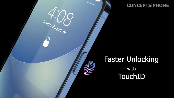 Face ID trên iPhone 14 được thay thế bằng Touch ID