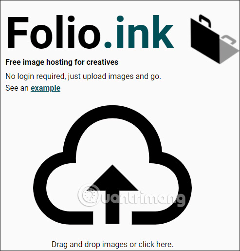 Upload photos to Folio.ink