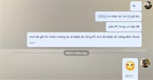 [Đã khắc phục xong] Lỗi không thể gửi/nhận tin nhắn trên Zalo cho máy tính