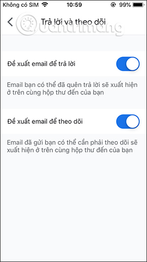 Bật tính năng nhắc nhở trên ứng dụng Gmail