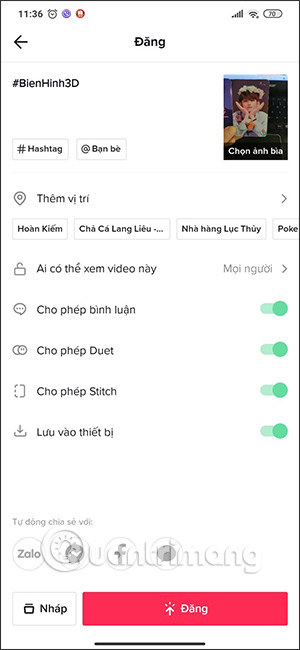 Cách quay video biến hình nhân vật 3D trên TikTok - Ảnh minh hoạ 9