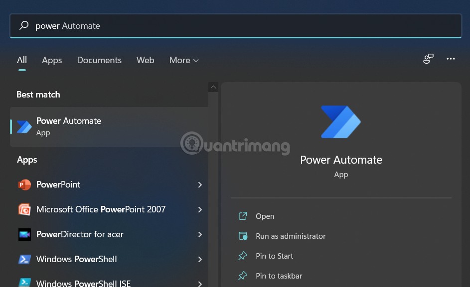 How to use Power Automate on Windows 11 to automate tasks