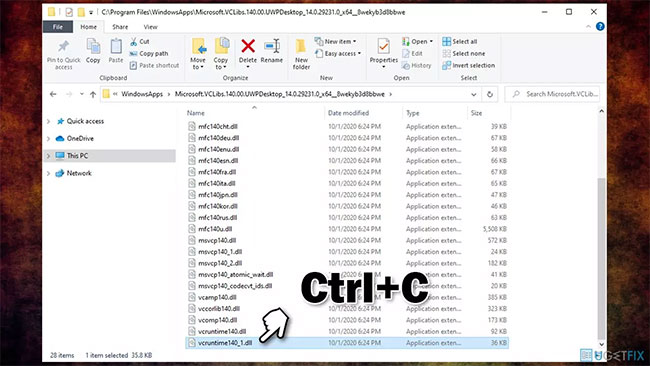 Cách sửa lỗi VCRUNTIME140_1.dll not found, is missing trong Windows - Ảnh minh hoạ 6