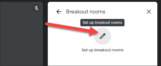 Create a room in Google Meet
