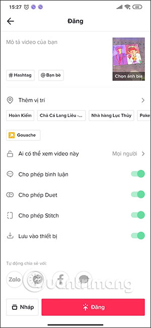 Cách quay video hiệu ứng sơn nước trên TikTok - Ảnh minh hoạ 9