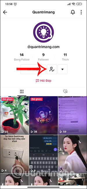 Cách hủy follow trên TikTok nhanh chóng - Ảnh minh hoạ 4