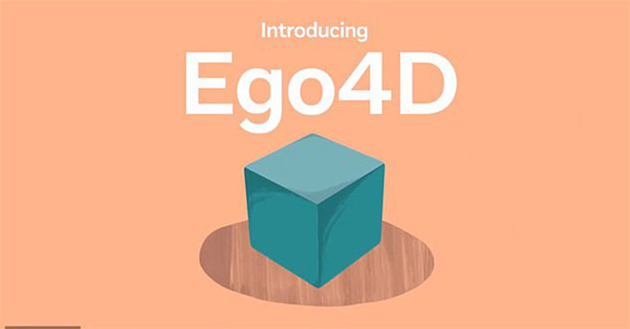 Biểu tượng dự án Ego4D của Facebook.