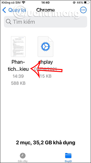 PDF files on iPhone