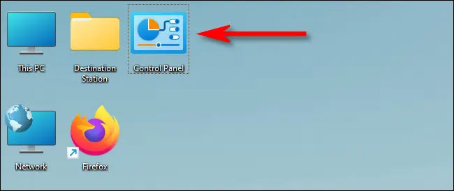 Thêm biểu tượng Control Panel trên màn hình desktop