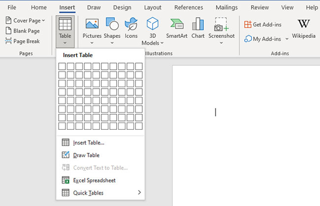 Cách sử dụng tính năng Draw Table trong Microsoft Word - Ảnh minh hoạ 2