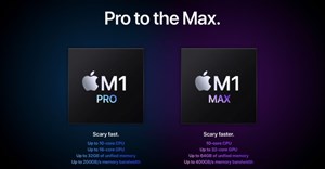Chi tiết CPU Apple M1 Pro và M1 Max: Hủy diệt Intel và AMD trong một nốt nhạc