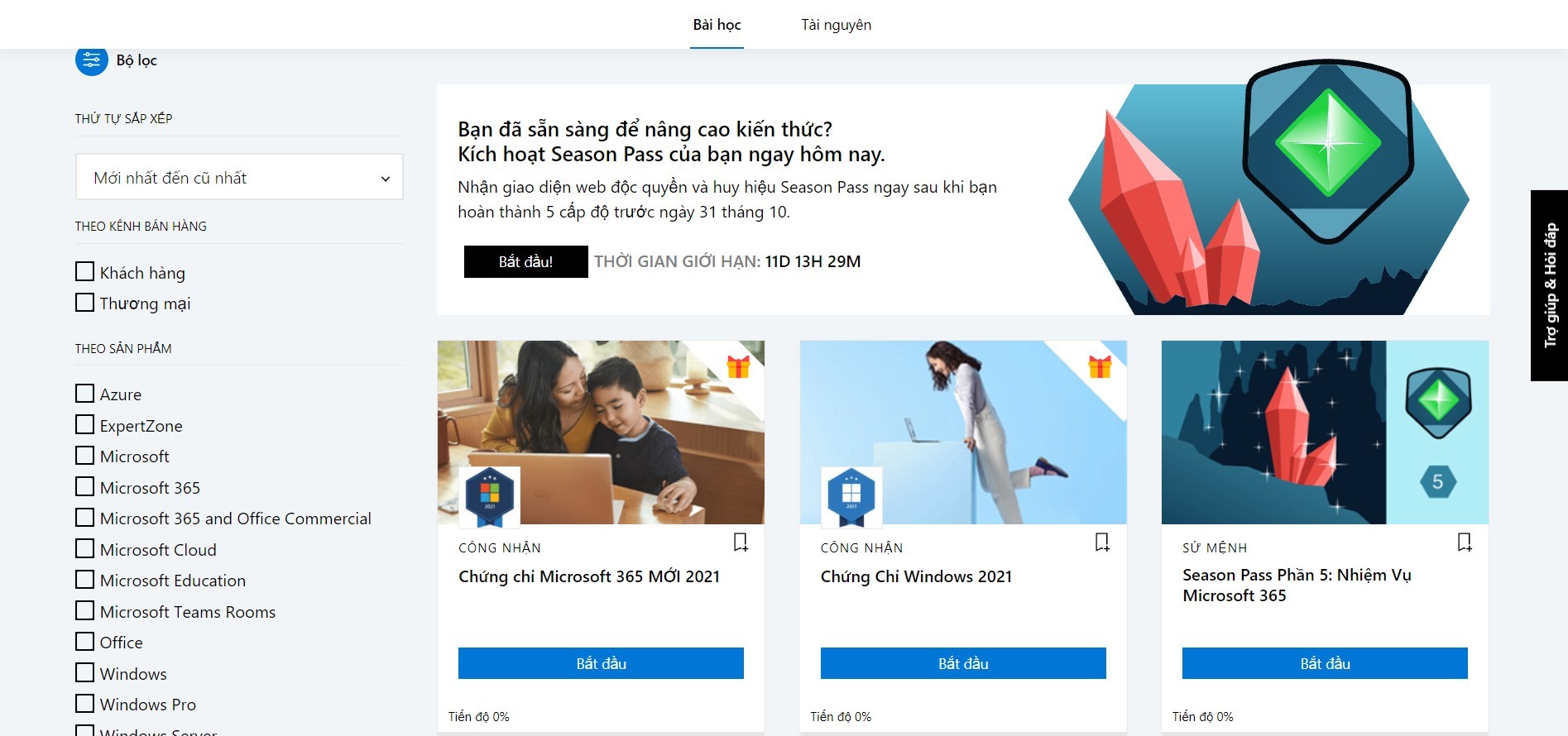 Giới thiệu ExpertZone, trang đào tạo đại lý sales và chuyên gia hỗ trợ các sản phẩm của Microsoft