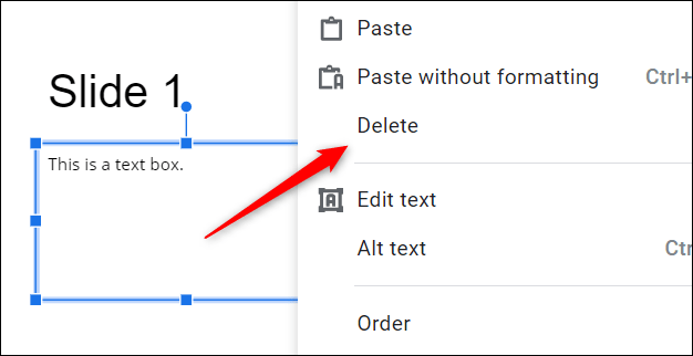 Cách xóa Text Box trong Google Slides - Ảnh minh hoạ 2