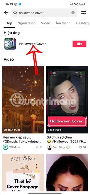 Cách quay video 3 kiểu filter Halloween trên TikTok - Ảnh minh hoạ 3