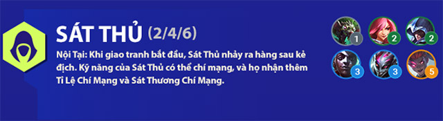 sát thủ dtcl mùa 6