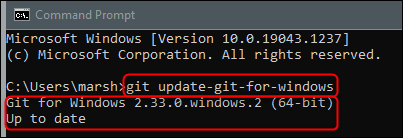 Git update 
