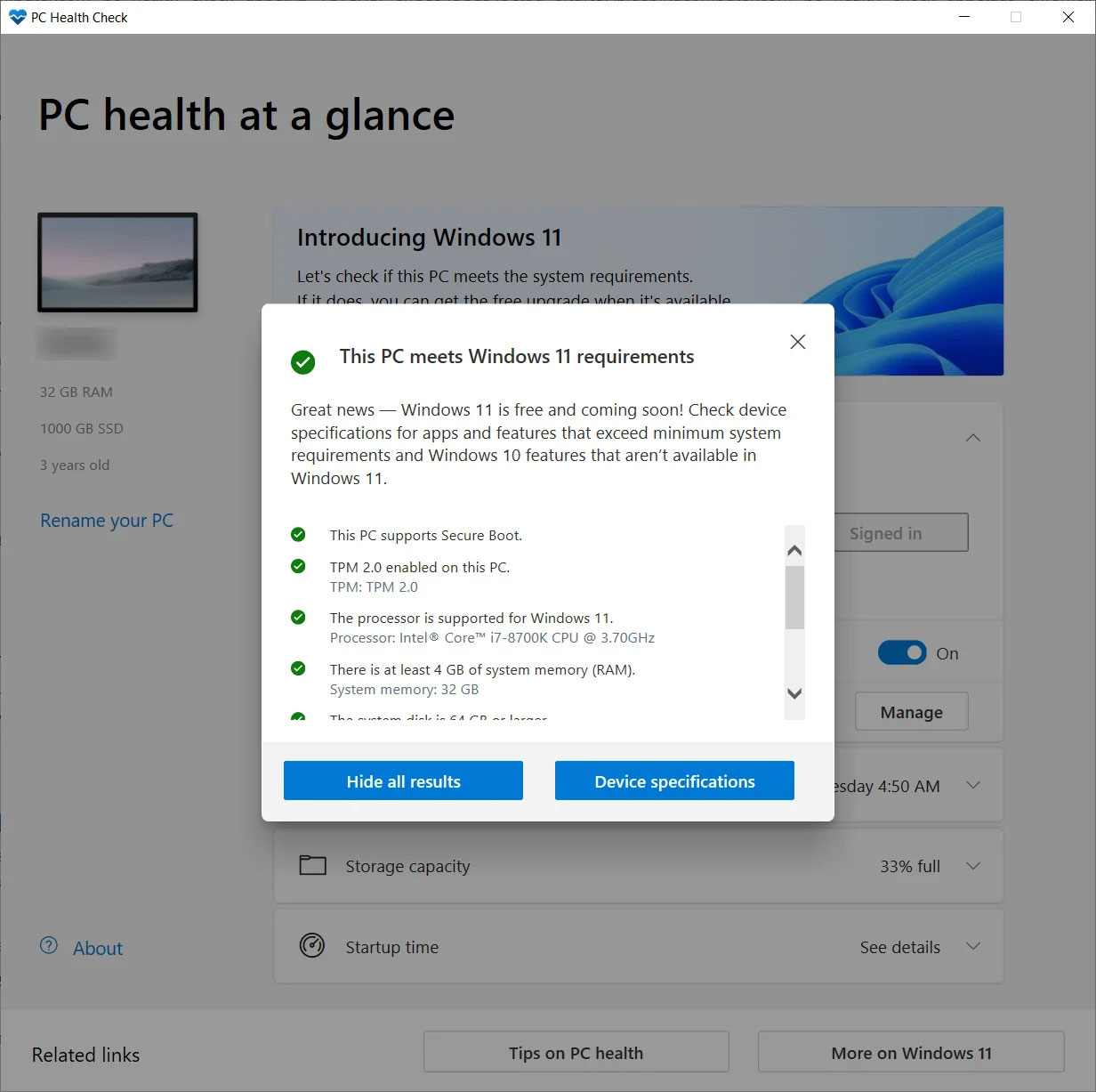 PC Health Check