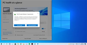 Microsoft đang buộc người dùng Windows 10 phải cài đặt ứng dụng PC Health Check