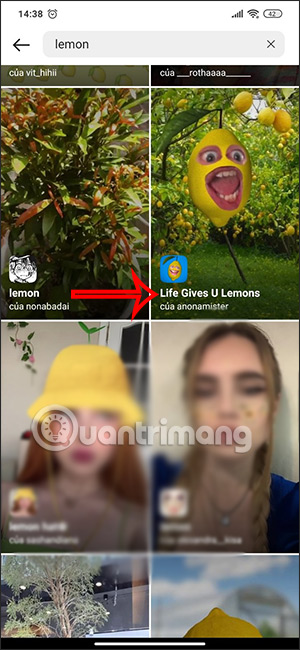 Instagram yellow lemon effect