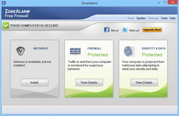 ZoneAlarm Free Firewall