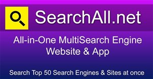 Cách dùng SearchAll.net tìm kiếm trên 100 trang web