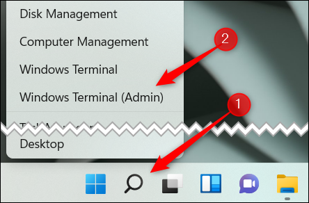 Khởi chạy Windows Terminal với tư cách quản trị viên