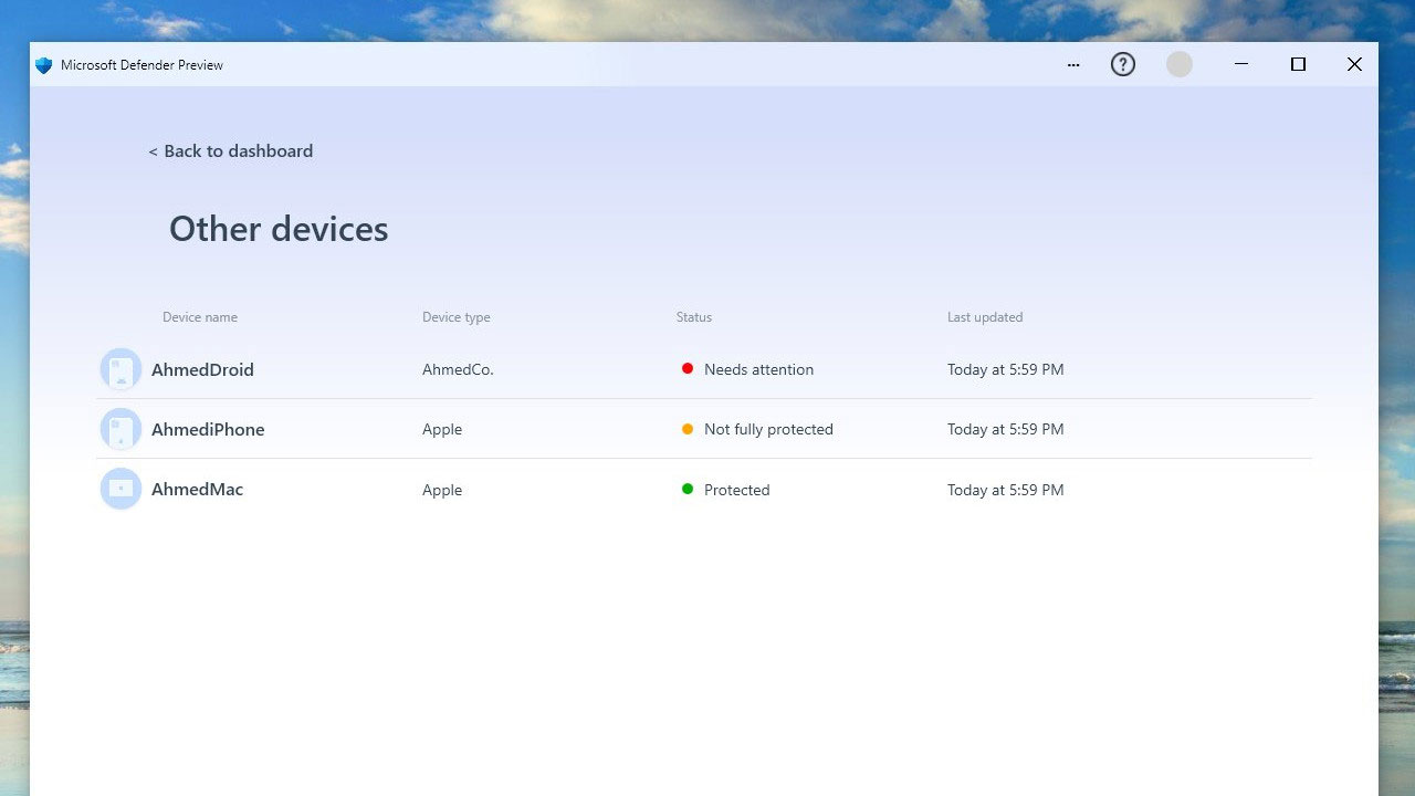 Microsoft Defender Preview
