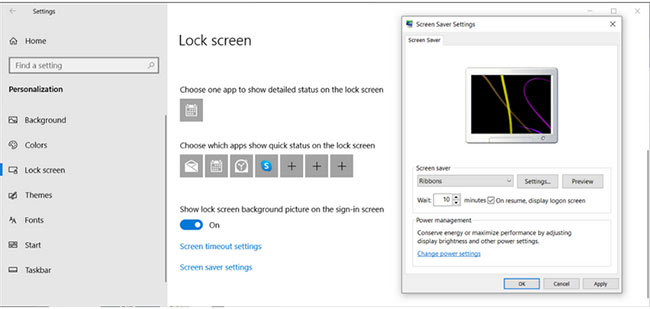 8 cách khắc phục lỗi screensaver bị trục trặc trong Windows 10