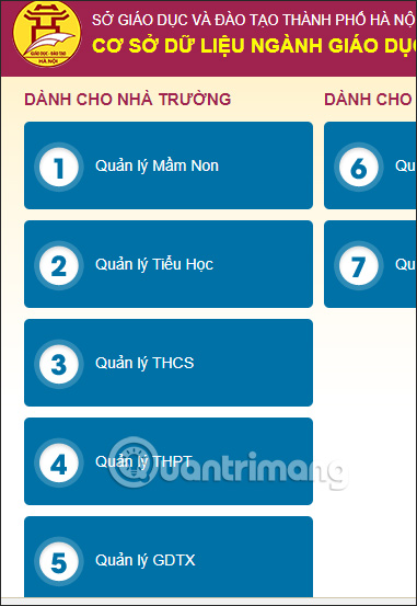 Chọn khối quản lý tại Hanoi Study