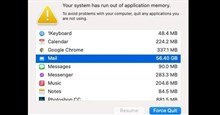 Hệ điều hành macOS Monterey gặp lỗi ngốn RAM khủng khiếp