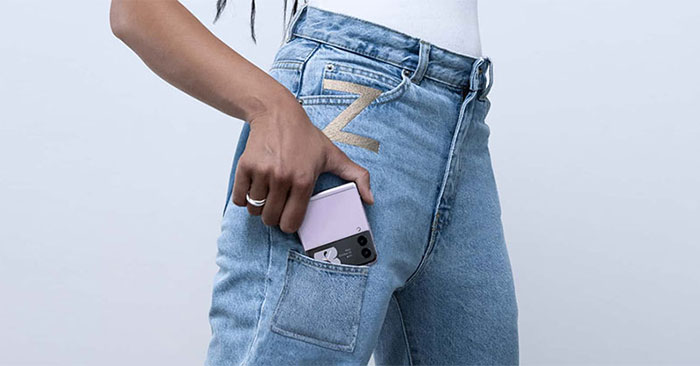 Z Flip Pocket Denim