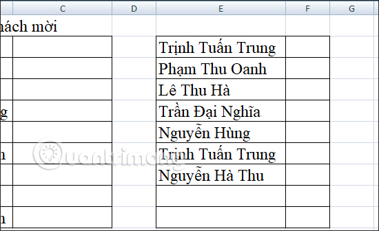 Filter out duplicate data in Excel
