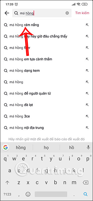 Cách quay video TikTok filter má hồng rám nắng