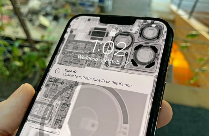Lỗi không thể kích hoạt Face ID