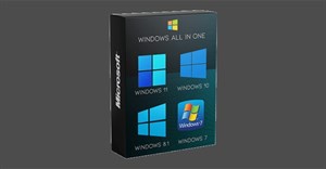 Mời tải bản Windows AIO Editions ISO 88-in-1, gồm tất cả các bản Windows 7, 8.1, 10, 11