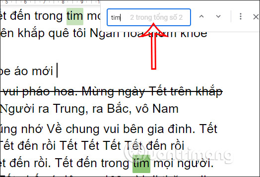 Cách tìm kiếm từ ngữ trong Google Docs - Ảnh minh hoạ 2