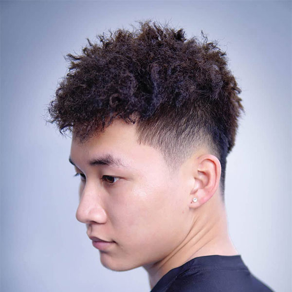  Uốn tóc con sâu mohican