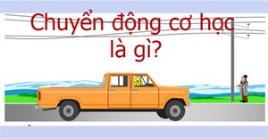 Chuyển động cơ học là gì?