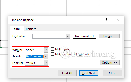 Cách tìm ô trống Excel, tô màu ô trống trong Excel - Ảnh minh hoạ 3