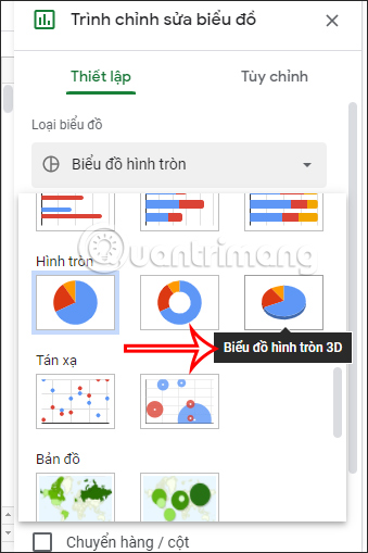 Cách tạo biểu đồ hình tròn Google Sheets - Ảnh minh hoạ 4